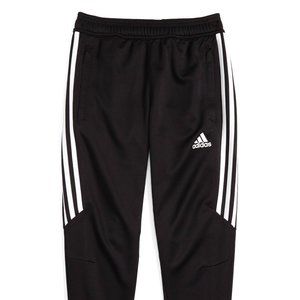 adidas Youth Climacool Black Slim Fit Full Length Soccer Track Pants Joggers
